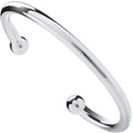 Sterling Silver 6mm Gents Torgue Bangle