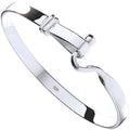 Sterling Silver Baby Hook Bangle