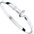 Sterling Silver Hook Bangle