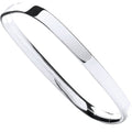 Sterling Silver Solid Tv Shaped Hinged Bangle