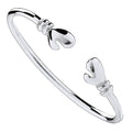 Sterling Silver Boxing Glove Baby Bangle