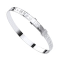 Sterling Silver Expandable Baby Bangle