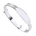 Sterling Silver ID Expandable Baby Bangle