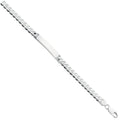 Sterling Silver ID Gents 8" Bracelet