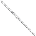 Sterling Silver Mum Bracelet