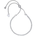 Sterling Silver Cubic Zirconia Friendship Bracelet