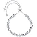 Sterling Silver Ball Friendship Bracelet