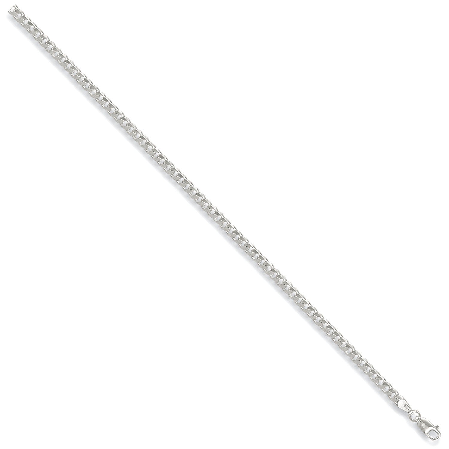 Sterling Silver 3.5mm Curb Chain