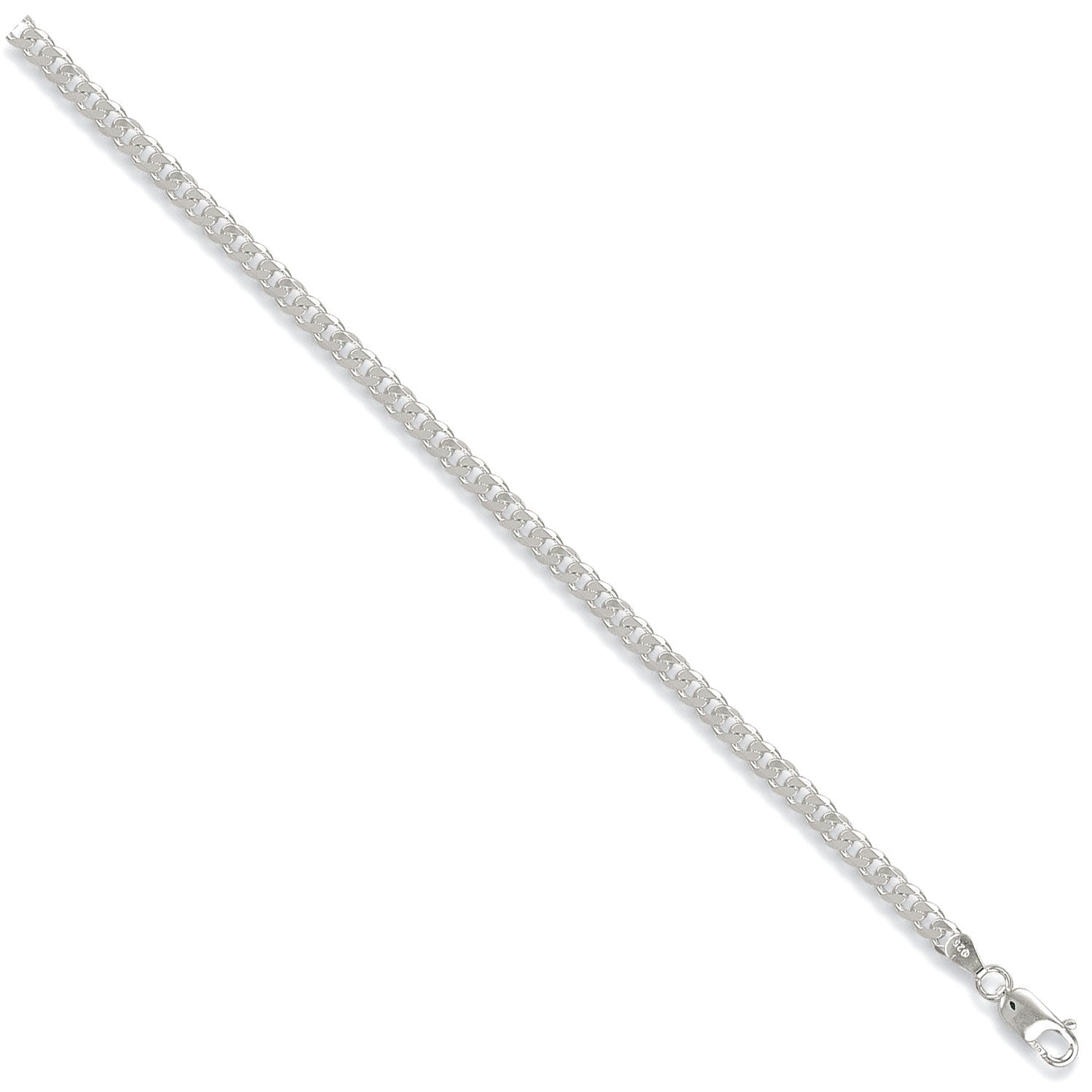 Sterling Silver 4.5mm Curb Chain
