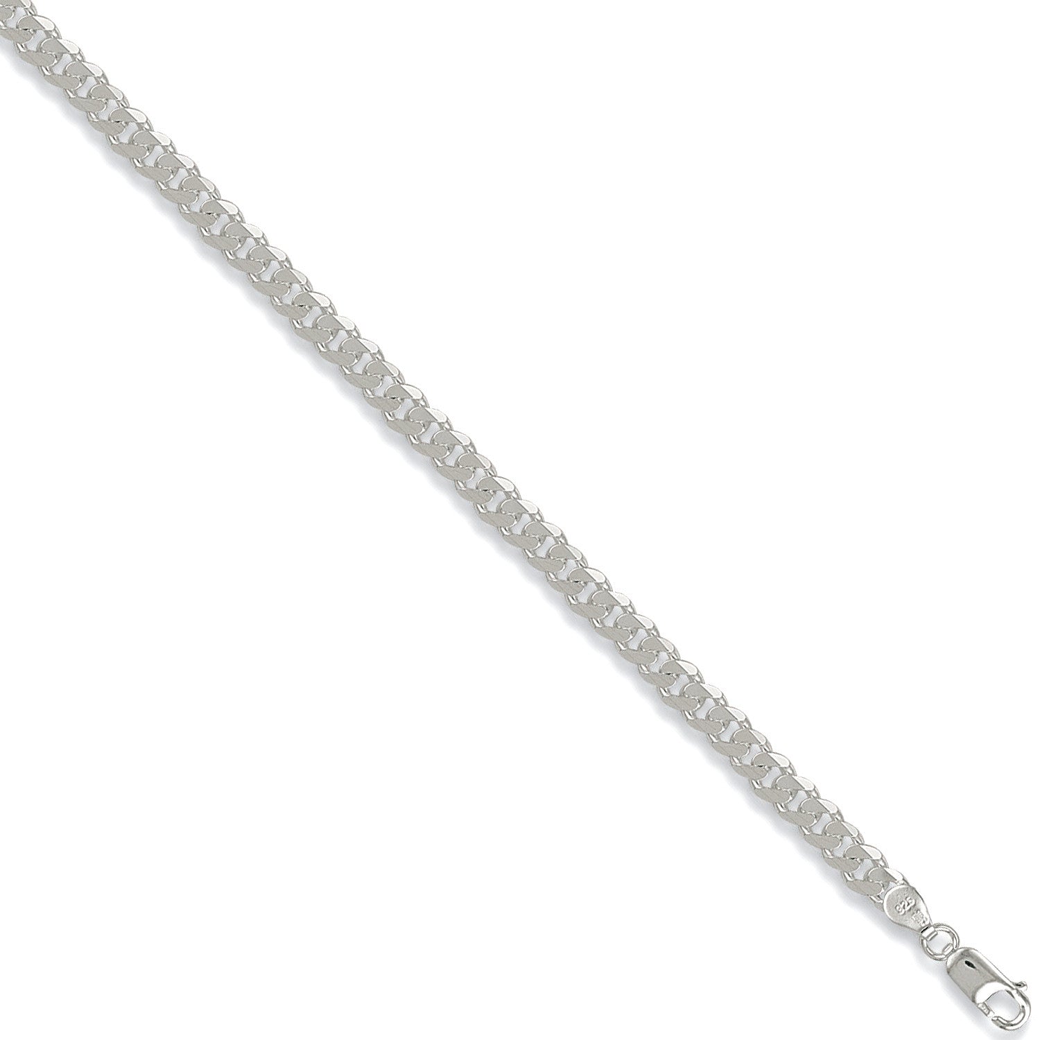 Sterling Silver 5.5mm Curb Chain