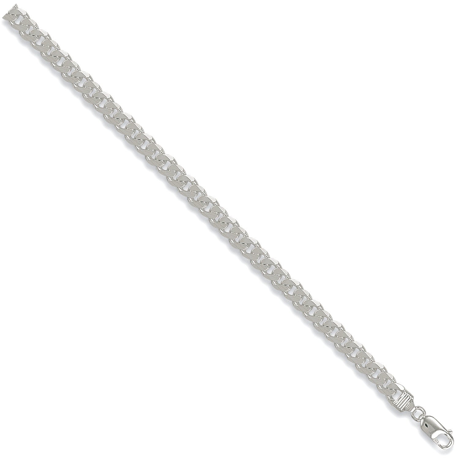Sterling Silver 6.5mm Curb Chain