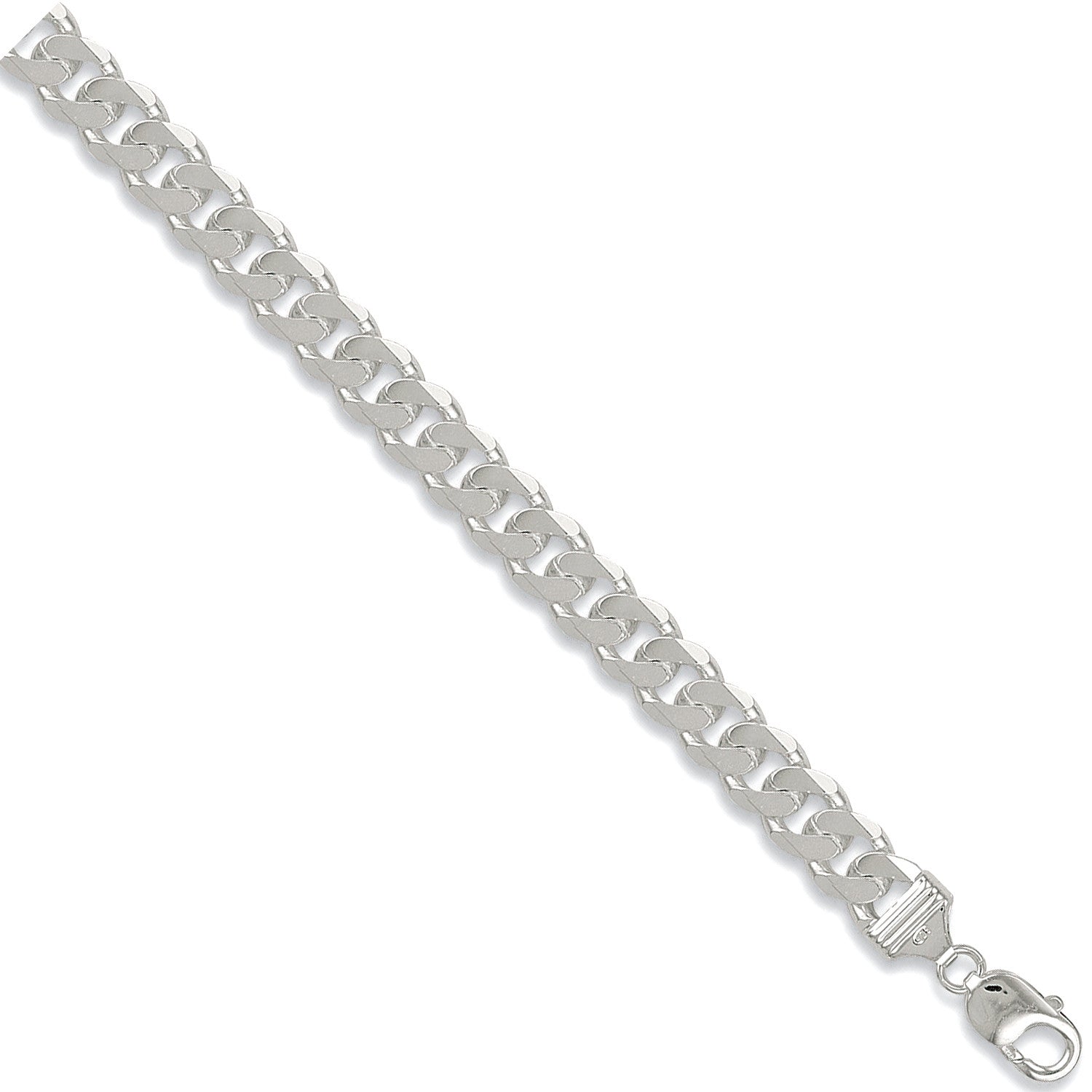 Sterling Silver 11mm Curb Chain