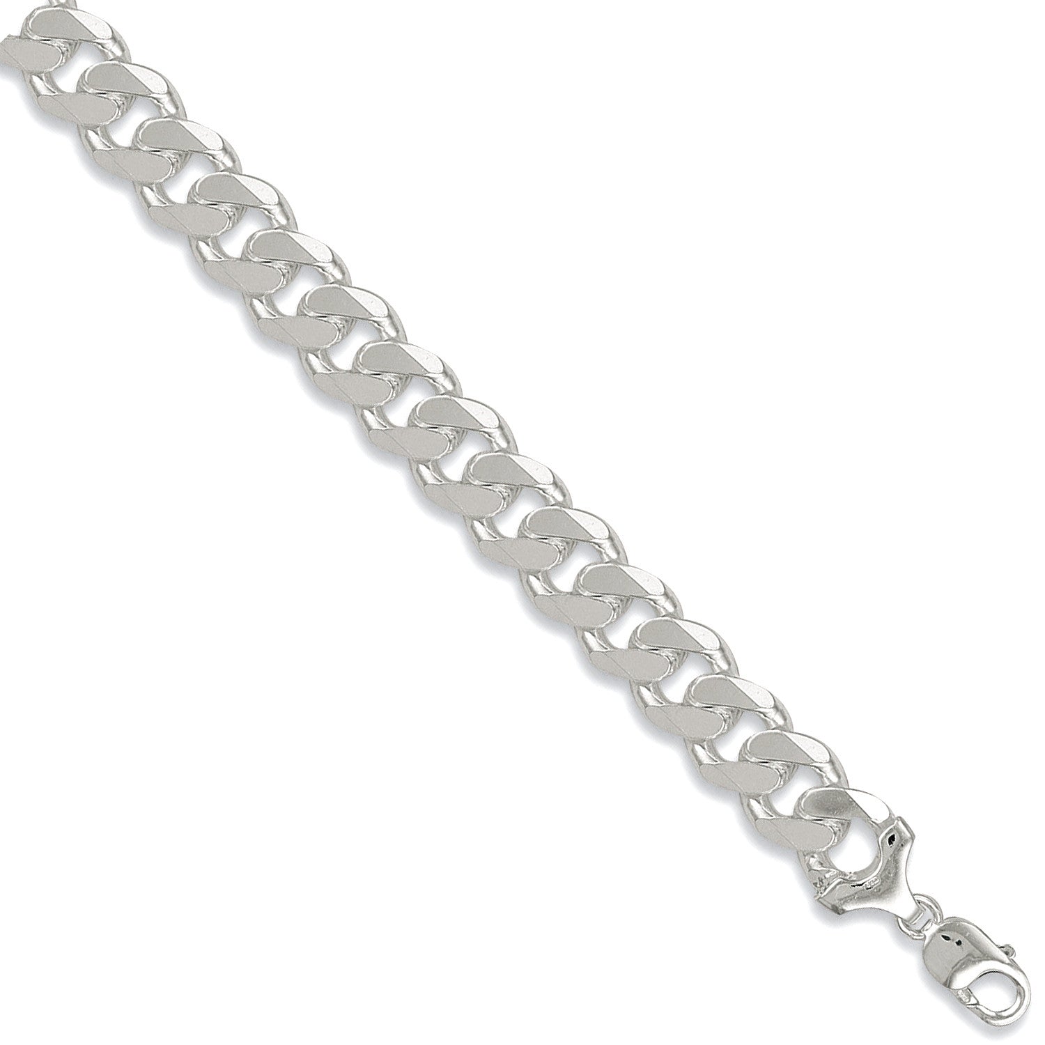 Sterling Silver 15mm Curb Chain