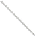 Sterling Silver 5.5mm Diamond Cut Belcher Chain