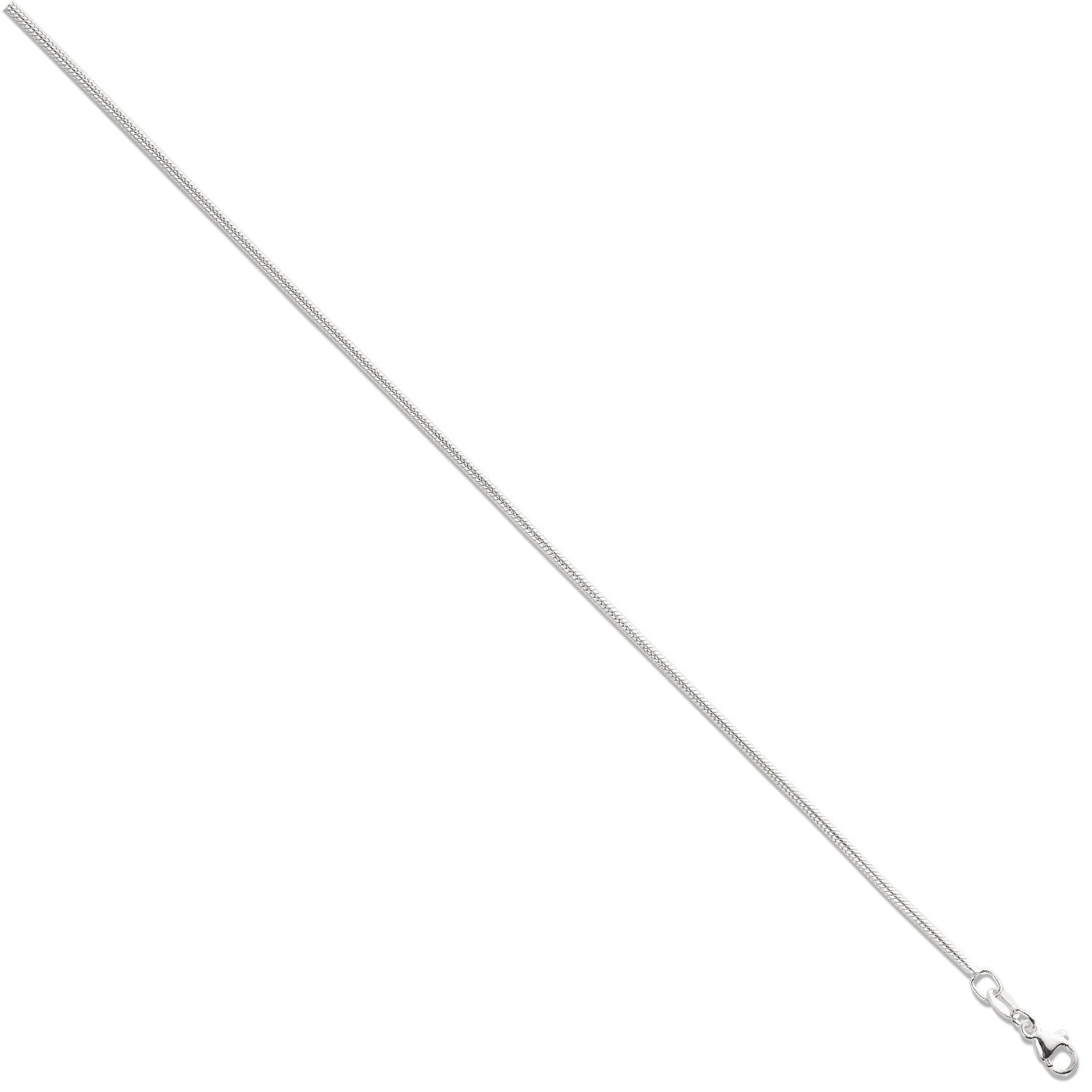 Sterling Silver 1.8mm Snake Chain