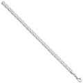Sterling Silver 6mm Byzantine Chain