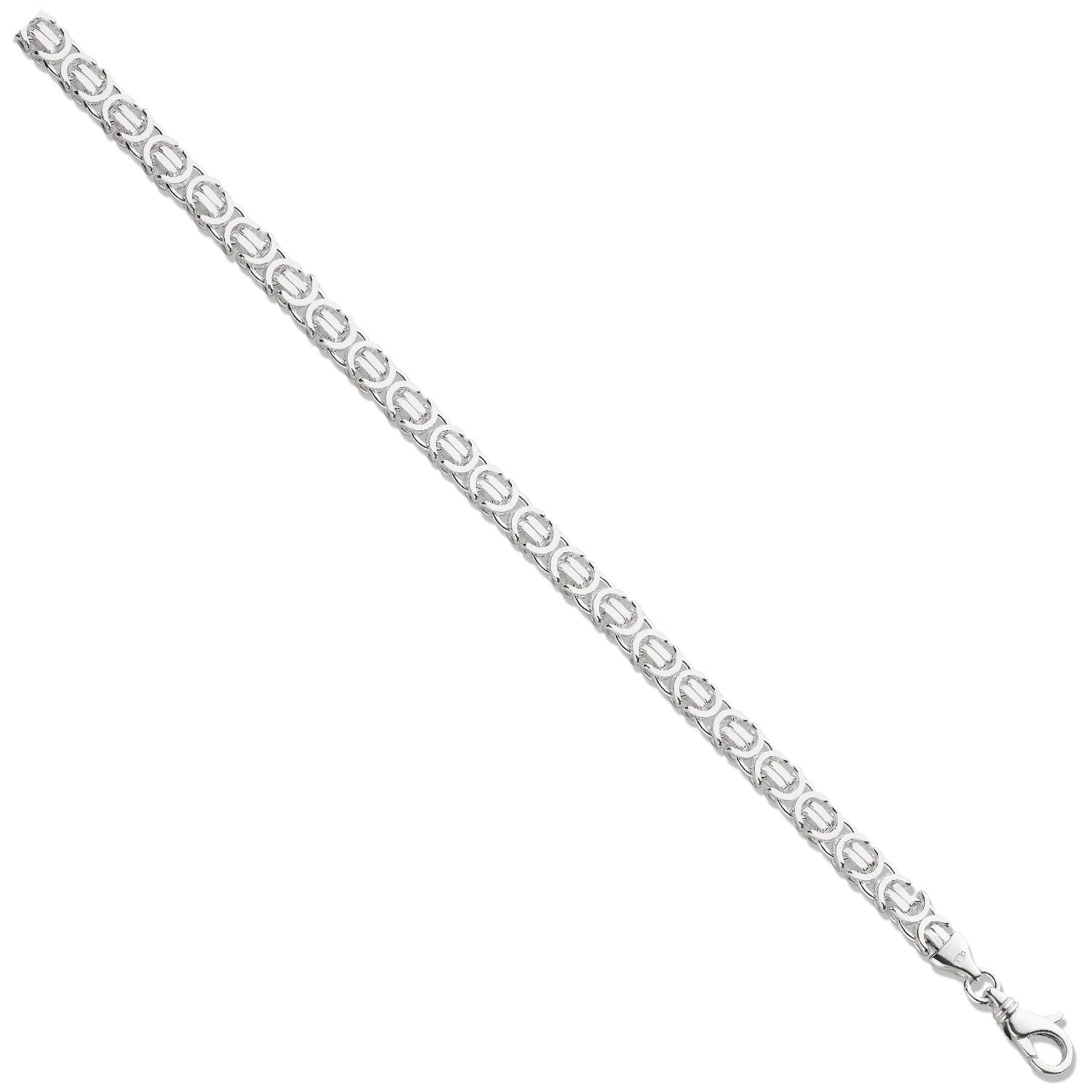 Sterling Silver 6mm Byzantine Chain