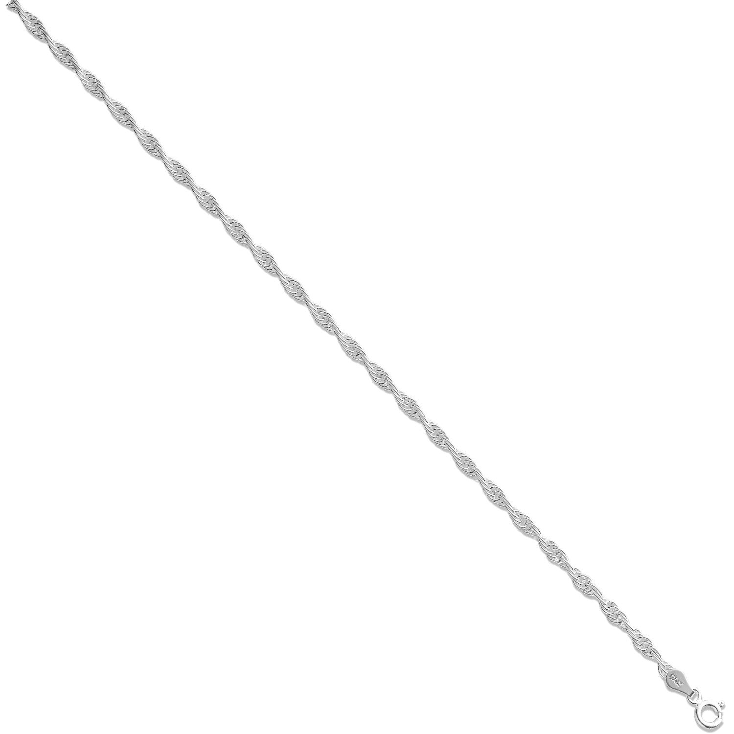 Sterling Silver 3.3mm Prince of Wales Chain