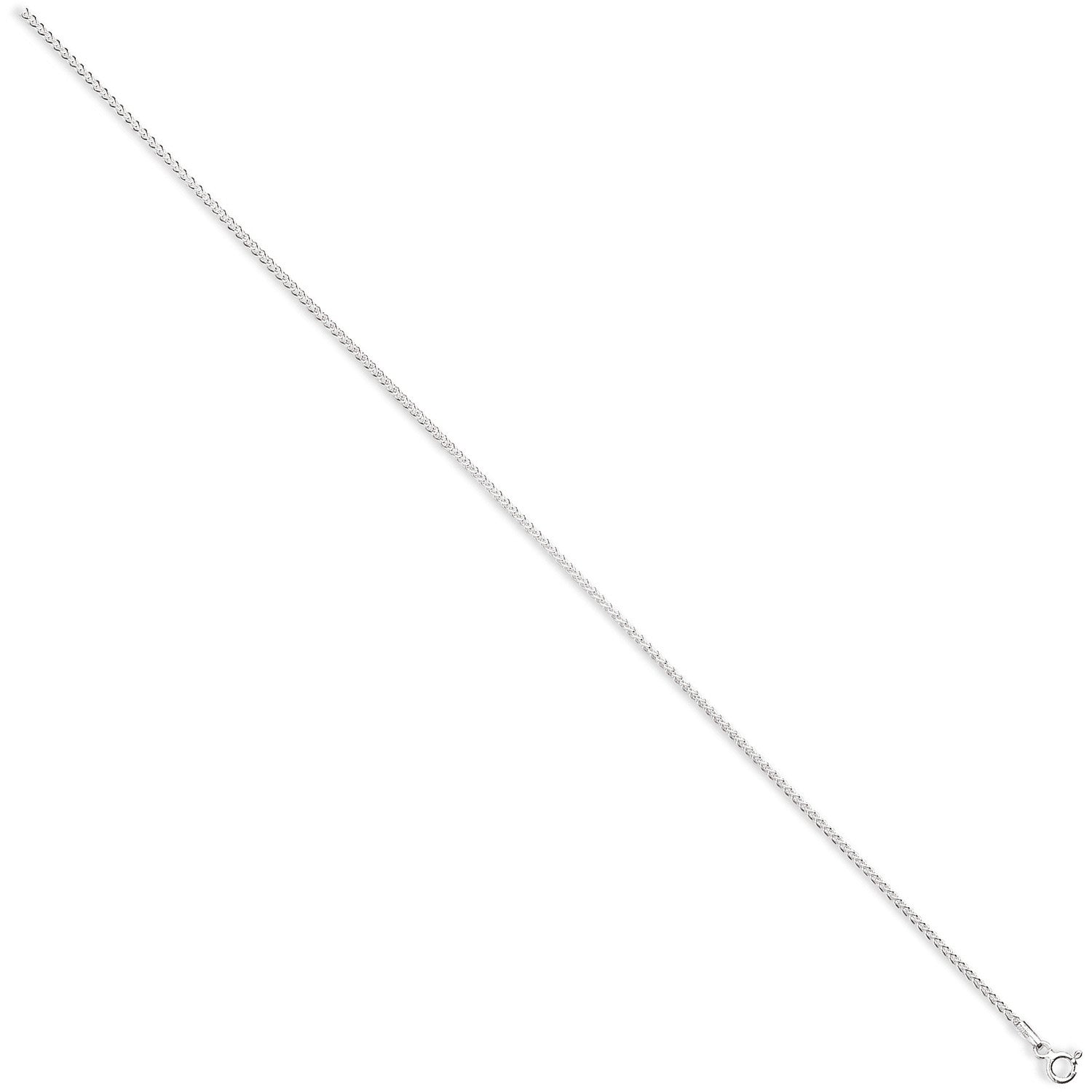 Sterling Silver 1.5mm Spiga Chain