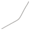 Sterling Silver Super Light Bead Chain
