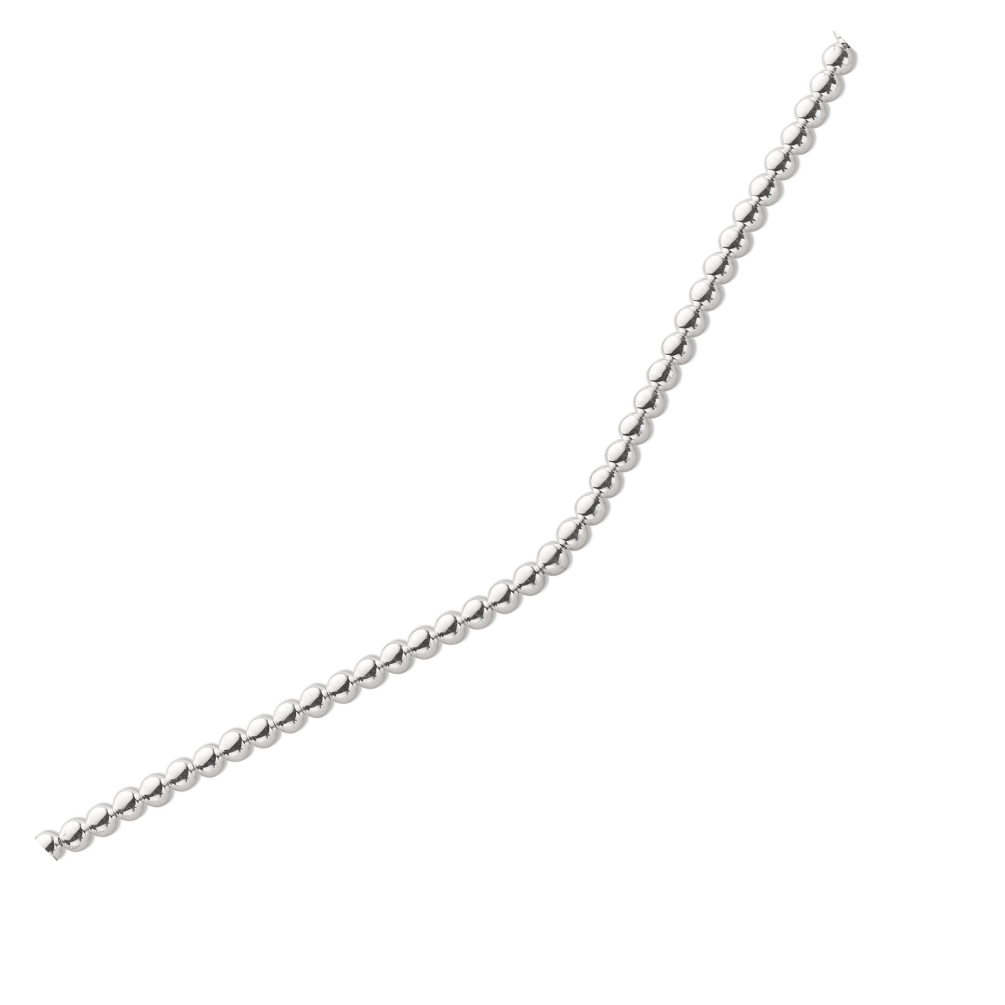 Sterling Silver Super Light Bead Chain