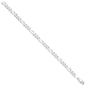 Sterling Silver 6mm Figaro Chain/Bracelet
