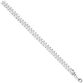 Sterling Silver 8.5mm Dome Cuban Link Chain/Gents Bracelet