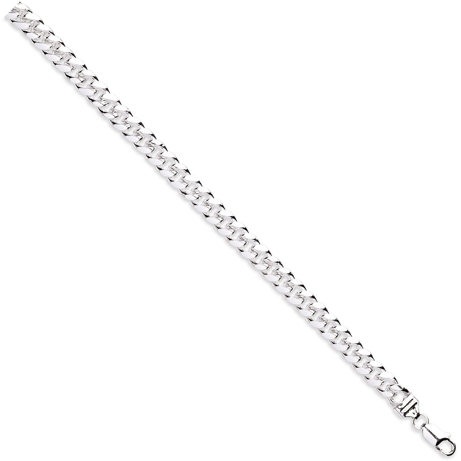 Sterling Silver 8.5mm Dome Cuban Link Chain/Gents Bracelet