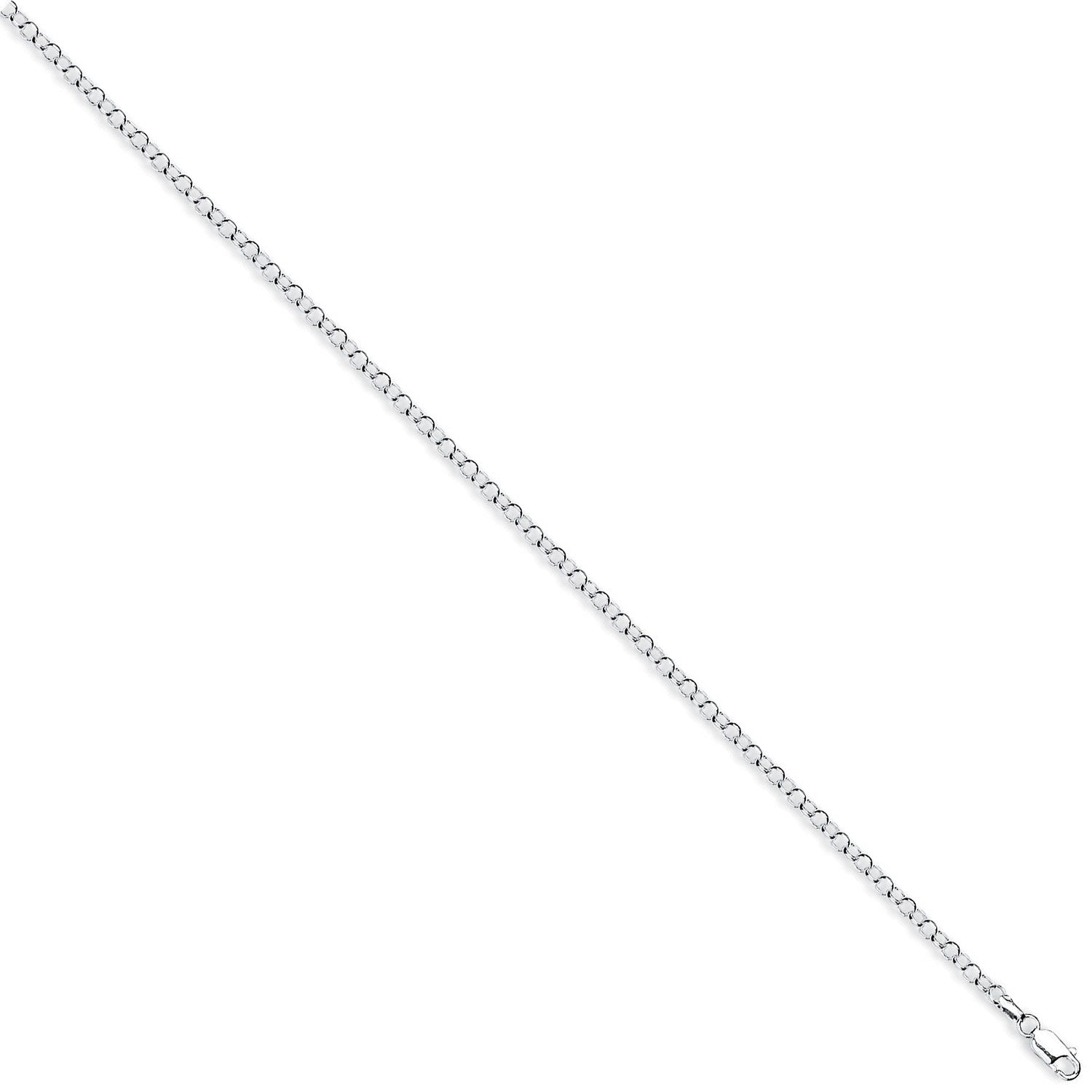 Sterling Silver 3mm Round Belcher Chain