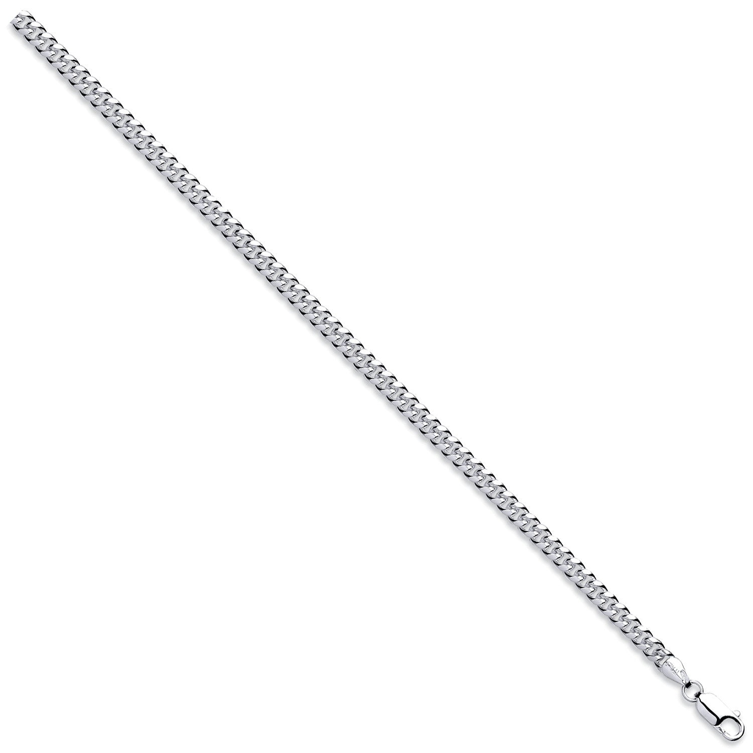 Sterling Silver 5mm Dome Cuban Link Chain/Bracelet