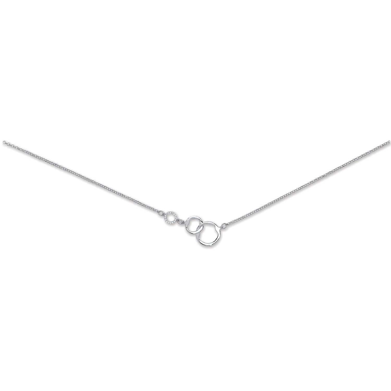 Sterling Silver Interlocking Circle Link Chain