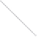 Sterling Silver 5mm Coffee Beans Link Chain