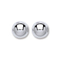 Sterling Silver Ball Stud 10mm Earrings