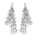 P/P Sterling Silver Tassel Drop Earrings