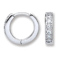 Sterling Silver Baby Huggies Earrings