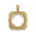 9ct Yellow Gold (Half) Fancy Sovereign Pendant