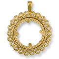 9ct Yellow Gold (Full) Fancy Sovereign Pendant