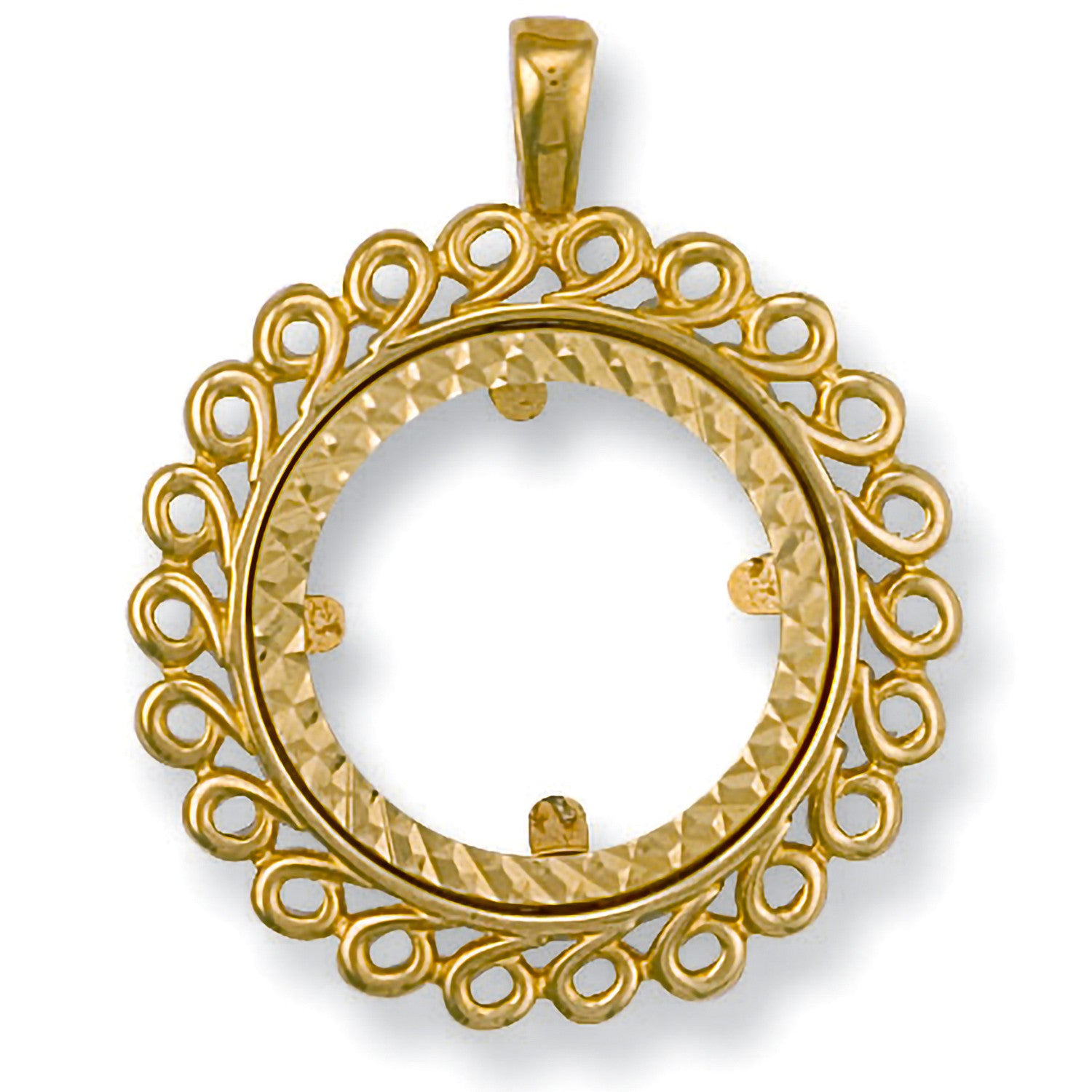 9ct Yellow Gold (Full) Fancy Sovereign Pendant