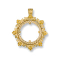 9ct Yellow Gold (Half) Fancy Sovereign Pendant