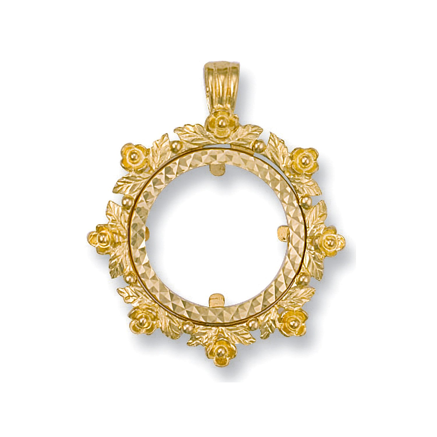 9ct Yellow Gold (Half) Fancy Sovereign Pendant