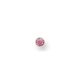 9ct Yellow Gold Pink Cubic Zirconia Nose 3mm Stud