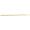 9 Carat (375) Yellow Gold Ladies' 7.5 Inches Roller Ball Bracelet — 7.7g