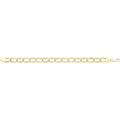 9 Carat (375) Yellow Gold Unisex Double Curb Bracelet — 4.8g