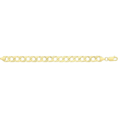 9 Carat (375) Yellow Gold Babies' 5.5 Inches Cast Bracelet — 7.8g