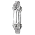 925 Sterling Silver Men's Spanner Bangle — 38.0g