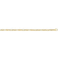 9 Carat (375) Yellow Gold Ladies' 7.5 Inches Fancy Bracelet — 5.0g