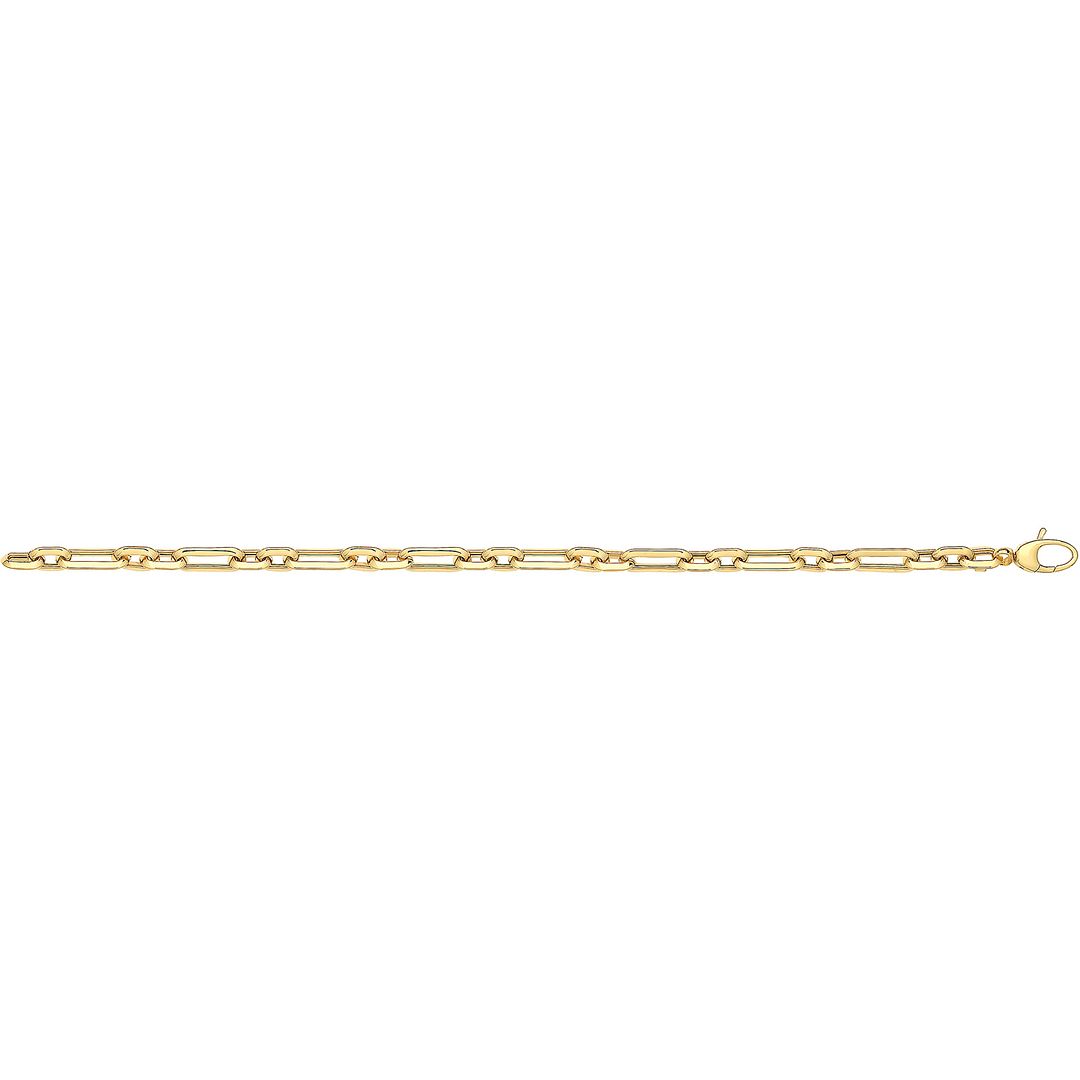 9 Carat (375) Yellow Gold Ladies' 7.5 Inches Fancy Bracelet — 5.0g