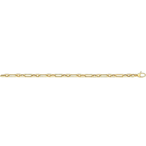 9 Carat (375) Yellow Gold Ladies' 7.5 Inches Fancy Bracelet — 5.0g
