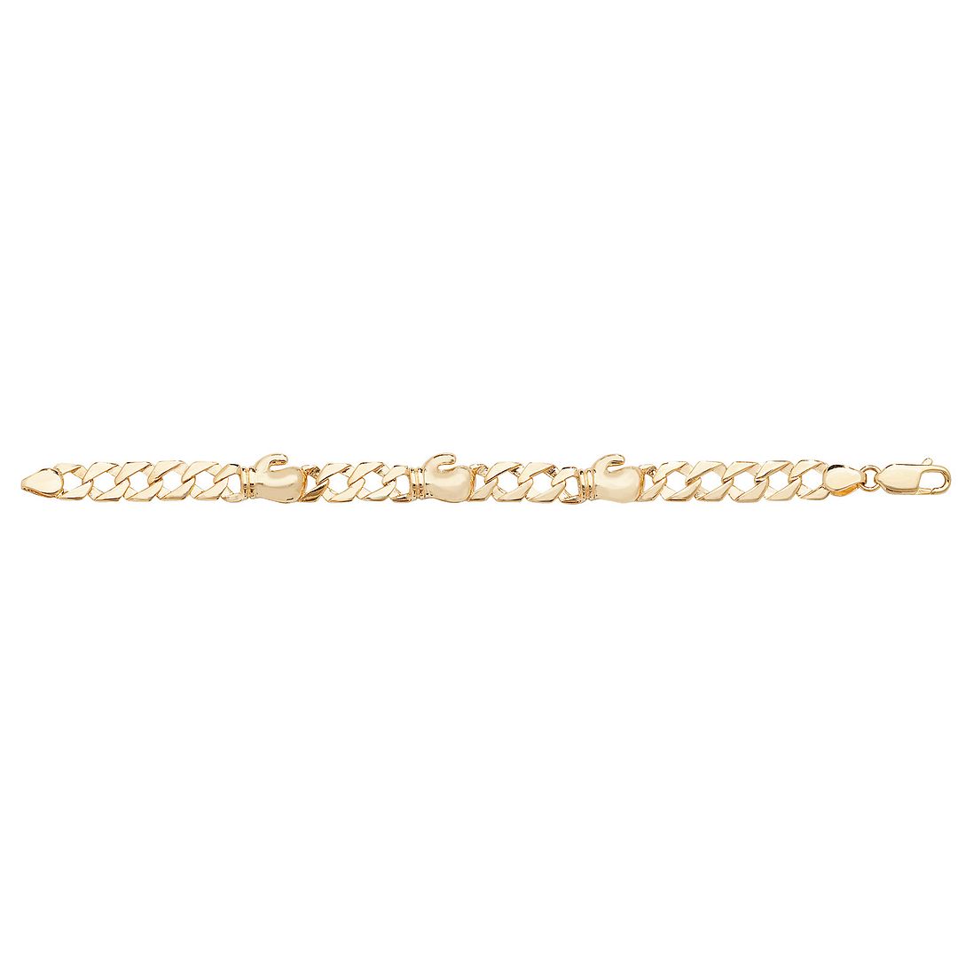 9 Carat (375) Yellow Gold Babies' 6 Inches Bracelet — 8.4g