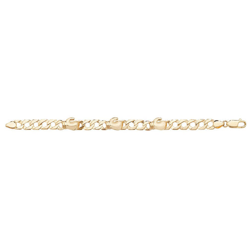 9 Carat (375) Yellow Gold Babies' 6 Inches Bracelet — 8.4g
